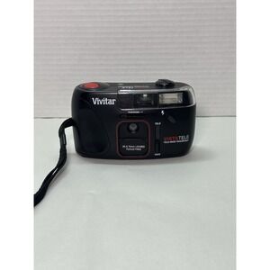 Vivitar Vista Tele Point and Shoot Film Camera Untested